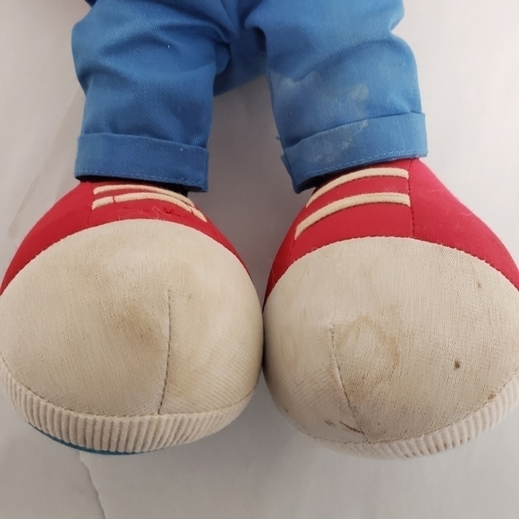 VINTAGE 90s Talking Mickey Mouse Plush Toy Disney Mattel "you tickled my belly" - Picture 9 of 15